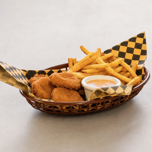 Kids Chicken Nuggets and Fries.